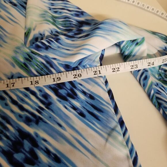 Investments Slim Factor De Collections Women's Long Sleeve Button Up Blouse Sz M - Picture 11 of 14